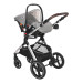 Lorelli Viola Opaline Grey 3-in-1 Combi Kinderwagen incl. Spirit Autostoel