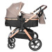 Lorelli Viola Pearl Beige 3-in-1 Combi Kinderwagen incl. Spirit Autostoel