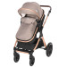 Lorelli Viola Pearl Beige 3-in-1 Combi Kinderwagen incl. Spirit Autostoel