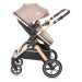 Lorelli Viola Pearl Beige 3-in-1 Combi Kinderwagen incl. Spirit Autostoel