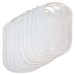Lorelli White Terry 10 Stuks Waterproof Slabbetjes 2004032-0000