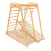 Luna Toys Houten 4-in-1 Klimtoestel incl. Speelmatras