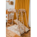 Luna Toys Houten 4-in-1 Klimtoestel incl. Speelmatras