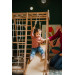 Luna Toys Houten 4-in-1 Klimtoestel incl. Speelmatras