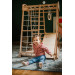 Luna Toys Houten 4-in-1 Klimtoestel incl. Speelmatras