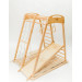 Luna Toys Houten 4-in-1 Klimtoestel incl. Speelmatras