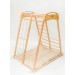 Luna Toys Houten 4-in-1 Klimtoestel incl. Speelmatras