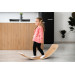 Luna Toys Houten Balansbord met Grijs Vilt LU-37001