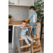 Luna Toys Nature ECO Houten Leertoren Keukenhulp 9503009900