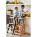 Luna Toys Nature ECO Houten Leertoren Keukenhulp 9503009900