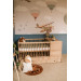 2-in-1 Ledikant en Commode Lize Naturel