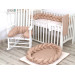 MamaLoes Amy Beige 210 cm Braided Bedbumper 84479