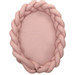 MamaLoes Amy Pure Roze 2-in-1 Babynest en Braided Bedbumper 80662