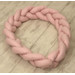 MamaLoes Amy Pure Roze 2-in-1 Babynest en Braided Bedbumper 80662