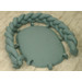 MamaLoes Amy Pure Stonegreen 2-in-1 Babynest en Braided Bedbumper 80663