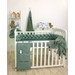 MamaLoes Amy Pure Stonegreen 210 cm Braided Bedbumper 80122