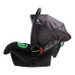 MamaLoes Marly Zwart/Antraciet 3-in-1 Combi Kinderwagen incl. Autostoel ML050103