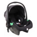 MamaLoes Marly Zwart/Antraciet 3-in-1 Combi Kinderwagen incl. Autostoel ML050103