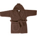 MamaLoes Badstof Chocolade Bruin 1-2jr Kinder Badjas ML010322