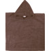 MamaLoes Badstof Chocolade Bruin Baby Poncho ML010515