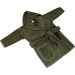 MamaLoes Badstof Groen 0-1jr Badjas ML010307