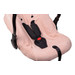 MamaLoes Badstof Light Pink Groep 0+ Autostoelhoes ML6285