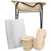 MamaLoes Beige Badset Incl. Zwarte Badstandaard