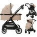 MamaLoes Bodi Nougat 3-in-1 Kinderwagen incl. Autostoel