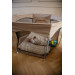 Mamaloes Boris Beige 6-Hoekige Inklapbare Baby Box