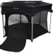 Mamaloes Boris Zwart 6-Hoekige Inklapbare Baby Box ML040607
