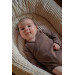 MamaLoes Chocolade Maat 62 Lange Mouw Overslag Romper ML010248