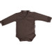 MamaLoes Chocolade Maat 62 Lange Mouw Overslag Romper ML010248