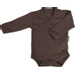 MamaLoes Chocolade Maat 62 Lange Mouw Overslag Romper ML010248