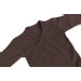MamaLoes Chocolade Maat 56 Lange Mouw Overslag Romper ML010247
