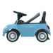 Eco Toys Fiat 500 Blauw Loopauto HZ8620