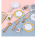 Eco Toys Grijs Moderne Houten Kinderkeuken HC491072