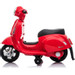 Eco Toys Rood 1,5-3 jaar Elektrische Vespa Scooter H1