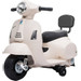 Eco Toys Wit 1,5-3 jaar Elektrische Vespa Scooter H1