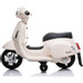 Eco Toys Wit 1,5-3 jaar Elektrische Vespa Scooter H1
