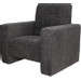 MamaLoes Jamie Antraciet Bouclé Kinderfauteuil ML040706