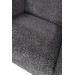 MamaLoes Jamie Antraciet Bouclé Kinderfauteuil ML040706