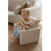 MamaLoes Jamie Beige Bouclé Kinderfauteuil ML040705