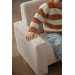 MamaLoes Jamie Beige Bouclé Kinderfauteuil ML040705
