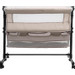 MamaLoes Jessie Beige Wieg aan Bed