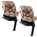MamaLoes Lio Nougat 40-150 cm 360° i-Size Autostoel - Set van 2