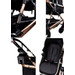 Set MamaLoes Marly Rose/Zwart: Kinderwagen, Autostoel, Wieg, Schommel en Stoel