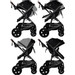 MamaLoes Marly Zwart 3-in-1 Combi Kinderwagen incl. Autostoel ML050101