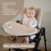 MamaLoes Mason Zwart Kinderstoel