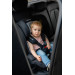 MamaLoes Mick Zwart/Grijs Isofix 76-150 cm i-Size Autostoel - Set van 2