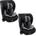 MamaLoes Mick Zwart/Grijs 76-150 cm i-Size Autostoel - Set van 2